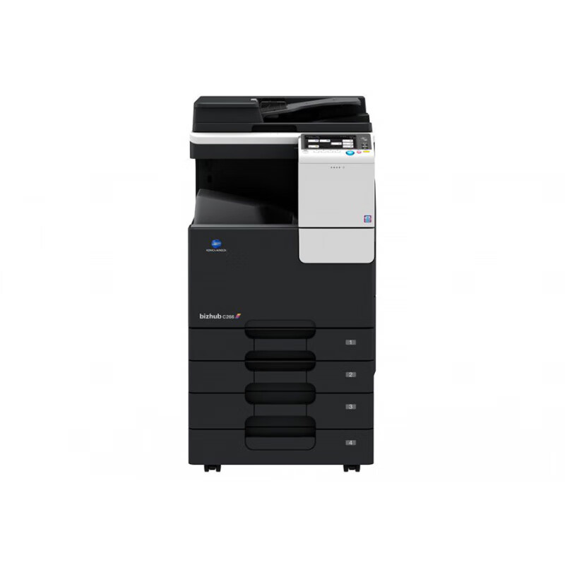 柯尼卡美能达 KONICAMINOLTA全新原装柯尼卡美能达bizhub C226数码激光A3彩色复合复印机 黑色 官方标配