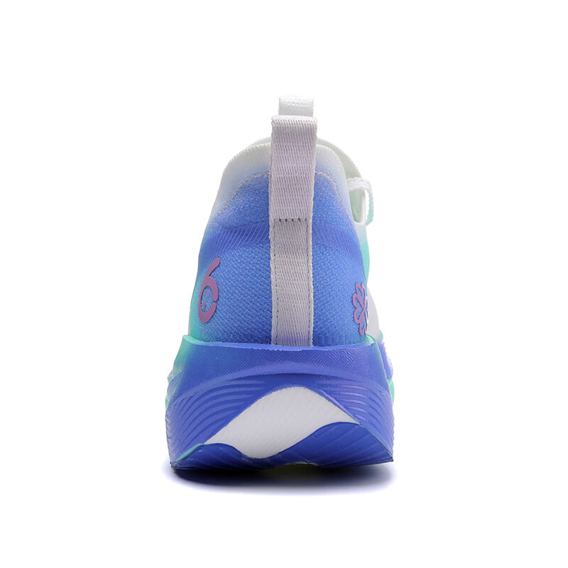 辉腾HUITENG【辉腾LIGHTNING】闪电全掌碳板竞速马拉松跑鞋轻便透气跑步鞋 风铃草---蓝绿渐变 44 (270mm)