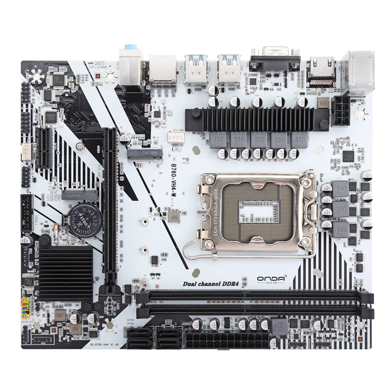   B760-VH4-W ֧DDR4;֧CPU12600K/14400F/13490F