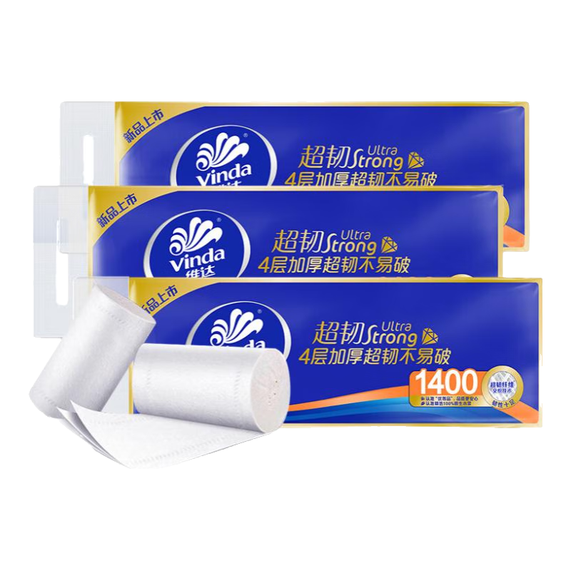 ���ڲ�����ά�vinda����ֽ����ϵ�� ��о4�� 140g/��*30�� ��3��װ��