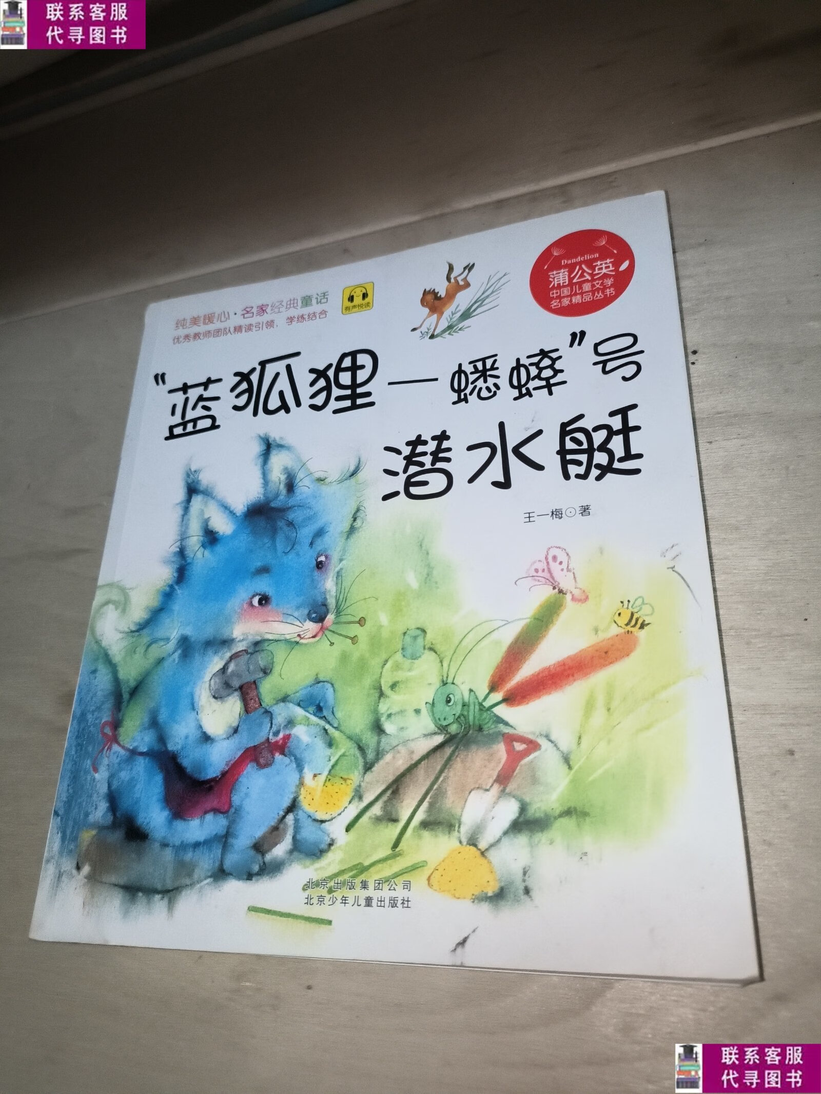 【二手9成新】"蓝狐狸一蟋蟀"号潜水艇 /王一梅 北京少年儿童出