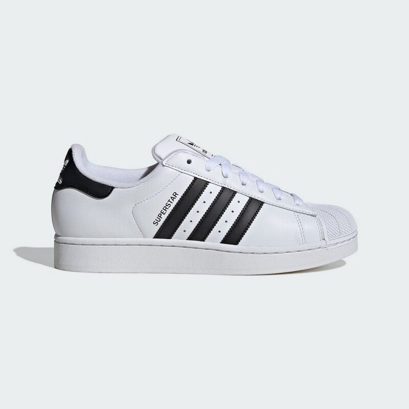 阿迪达斯adidas三叶草贝壳头SUPERSTARII男女休闲鞋 IH8659 42.5码