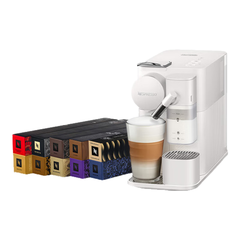 NESPRESSO 浓遇咖啡 ORIGINAL系列 F111-CN-WH-NE 胶囊咖啡机 白色