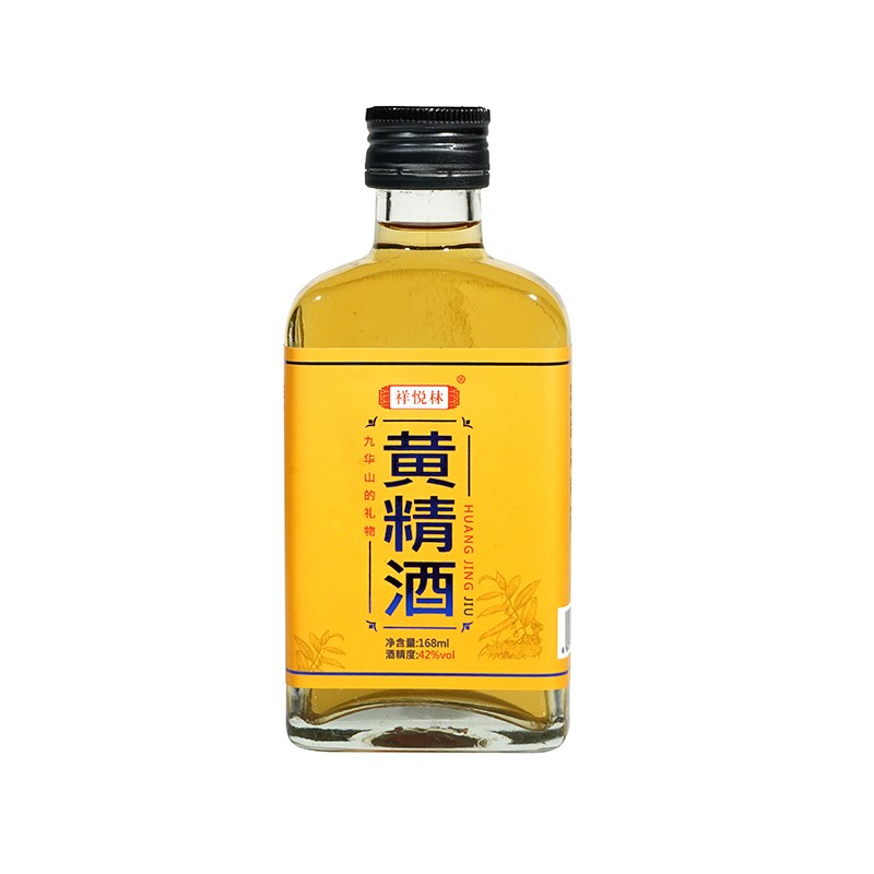 祥悦林九华山黄精酒九蒸九晒养生酒42度滋补小酒168ml 168ml*1瓶