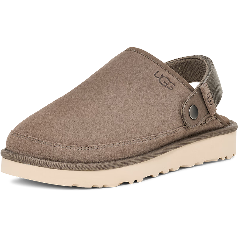 UGG春季男士時尚舒適平底包頭休閑一腳蹬單鞋懶人鞋 1166915 CHE | 栗色 41 尺碼偏小，建議拍大一碼