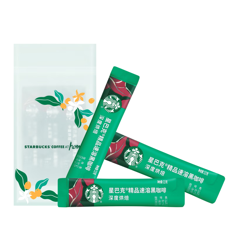 ���ڲ������ǰͿˣ�Starbucks�����ܿ��Ⱥڿ��ȷ�2.3g*3��