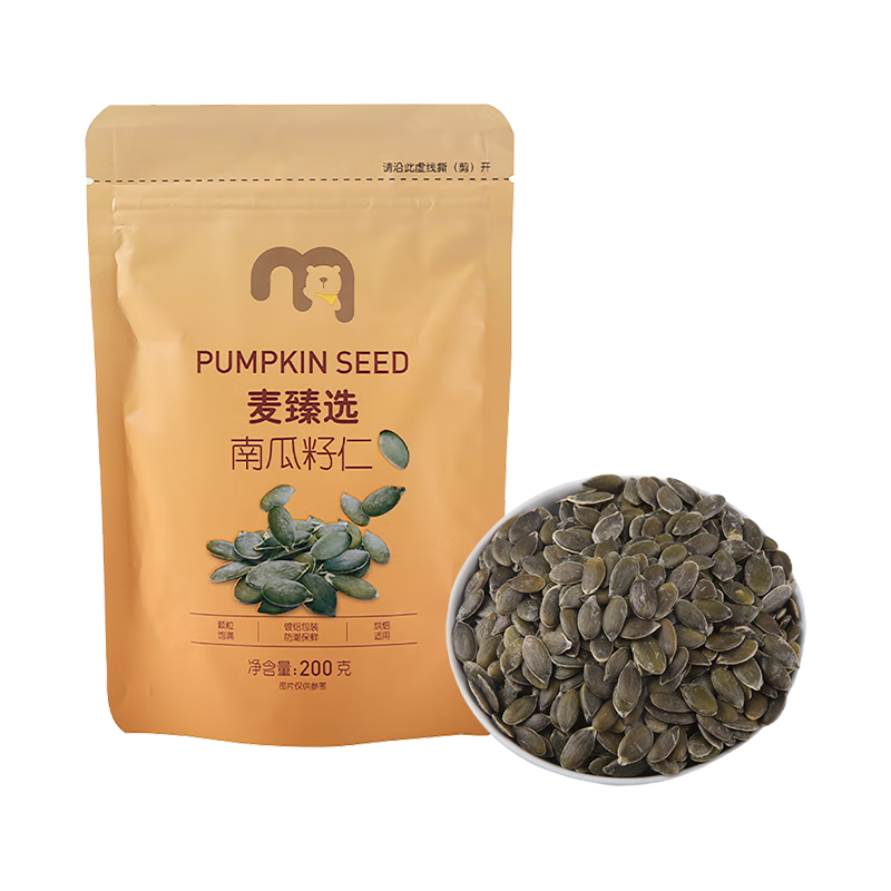 麦臻选南瓜籽仁 200g