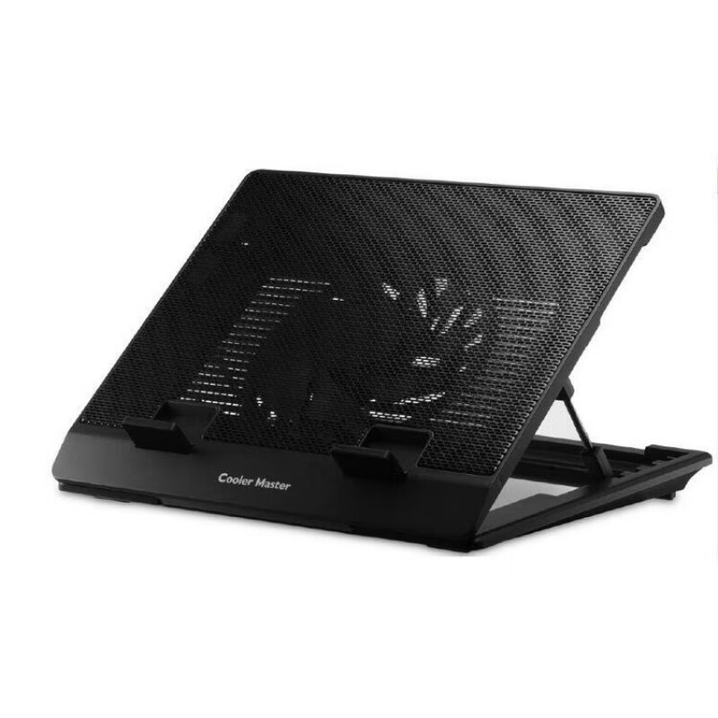 酷冷至尊（CoolerMaster）酷冷 尊睿S100 笔记本散热器垫五阶式高度风扇可移动式 黑色