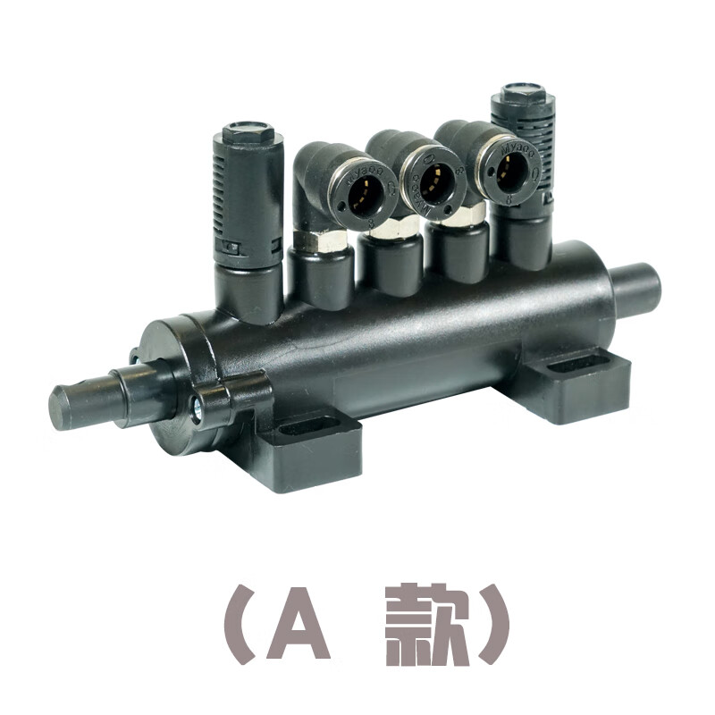 福洛伦扒胎机配件轮胎拆装机厂五通阀脚踏开关气缸控制气阀 浅灰色