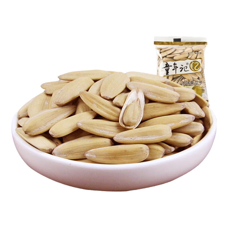 童年记多味瓜子五香瓜子小包装葵瓜子白瓜子葵花籽坚果炒货休闲零食湖南 原香瓜子(独立包装) 2斤(1000g)