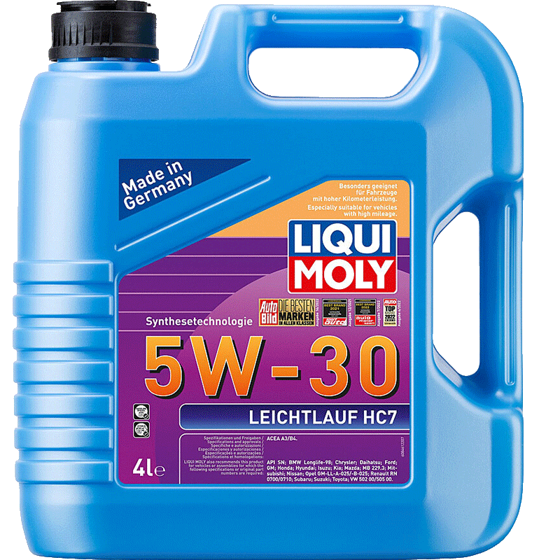 力魔(LIQUI MOLY)雷神HC7機油 5W-30 SN/A3/B4 4L 機油小保養含工時(shí)+機濾