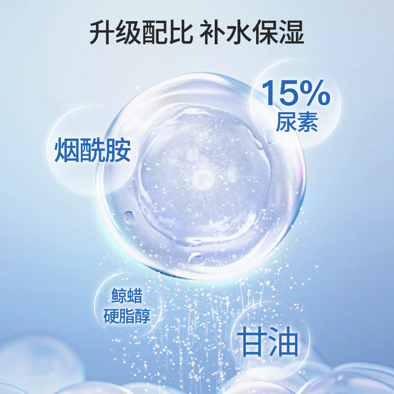 宝中宝尿素霜100g身体乳滋润补水保湿手足润肤霜翻盖脲素霜 尿素霜100g(烟酰胺版)