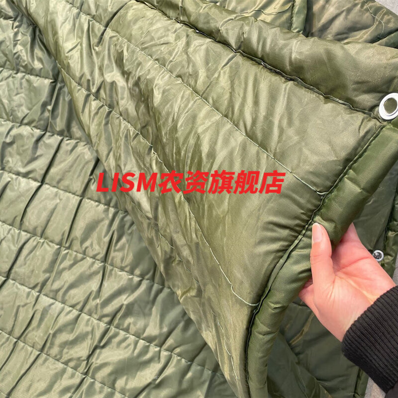 LISM貨車專用保溫棉被防水隔熱瀝青混凝土防凍蓋毯大棚車間工業(yè)用定制 防水被 3米寬*5米長(zhǎng)