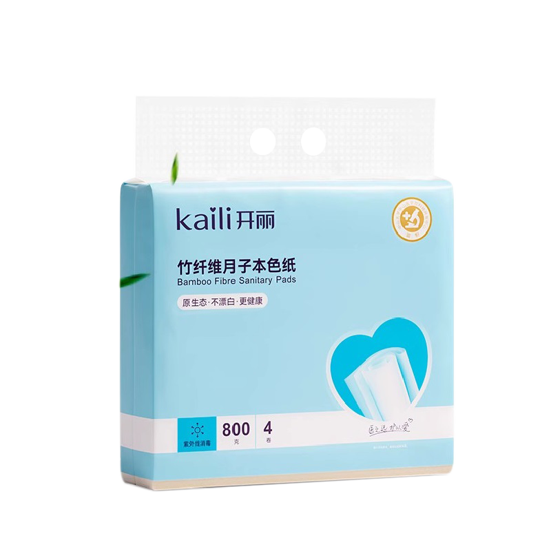 开丽（Kaili）月子纸 孕产妇卫生纸 刀纸产妇专用 产褥期产后护理恶露4卷800g装