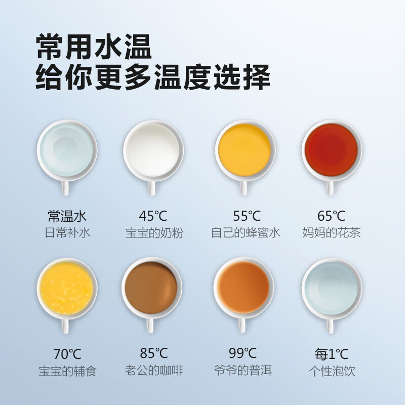 飞利浦（PHILIPS）即热式饮水机 小型家用台式饮水机 免安装桌面智能一键速热饮水机办公室迷你水吧机母婴热水机 即热型 ADD8202【可视UV杀菌功能】