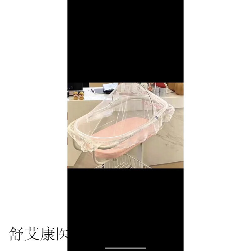 月子中心婴儿床parababy婴儿床cb107月子会所中心车新生儿宝宝高 其他 整装 框架结构 储物篮