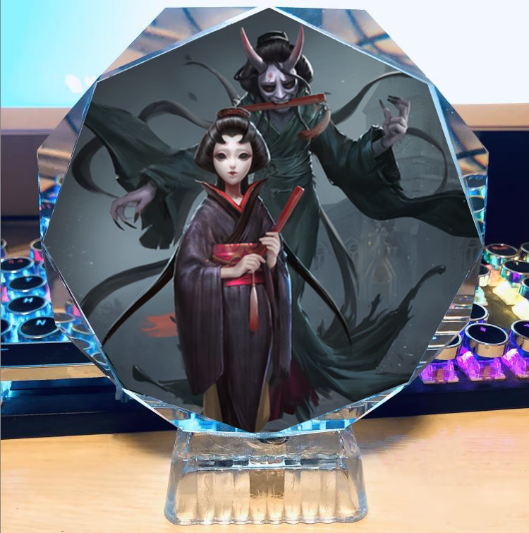 周边摆件先知红蝶第五人格医生空军园丁手办立牌水晶夜灯摆件模型 第