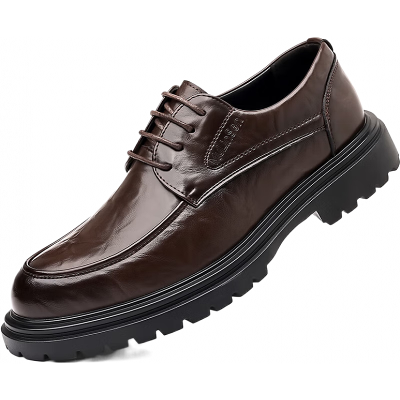 ���ڲ�����ľ��ɭ��Ь2025�����¿���ʿӢ������ƤЬ���������������װЬ���ϰ�Ь ��ɫ 40