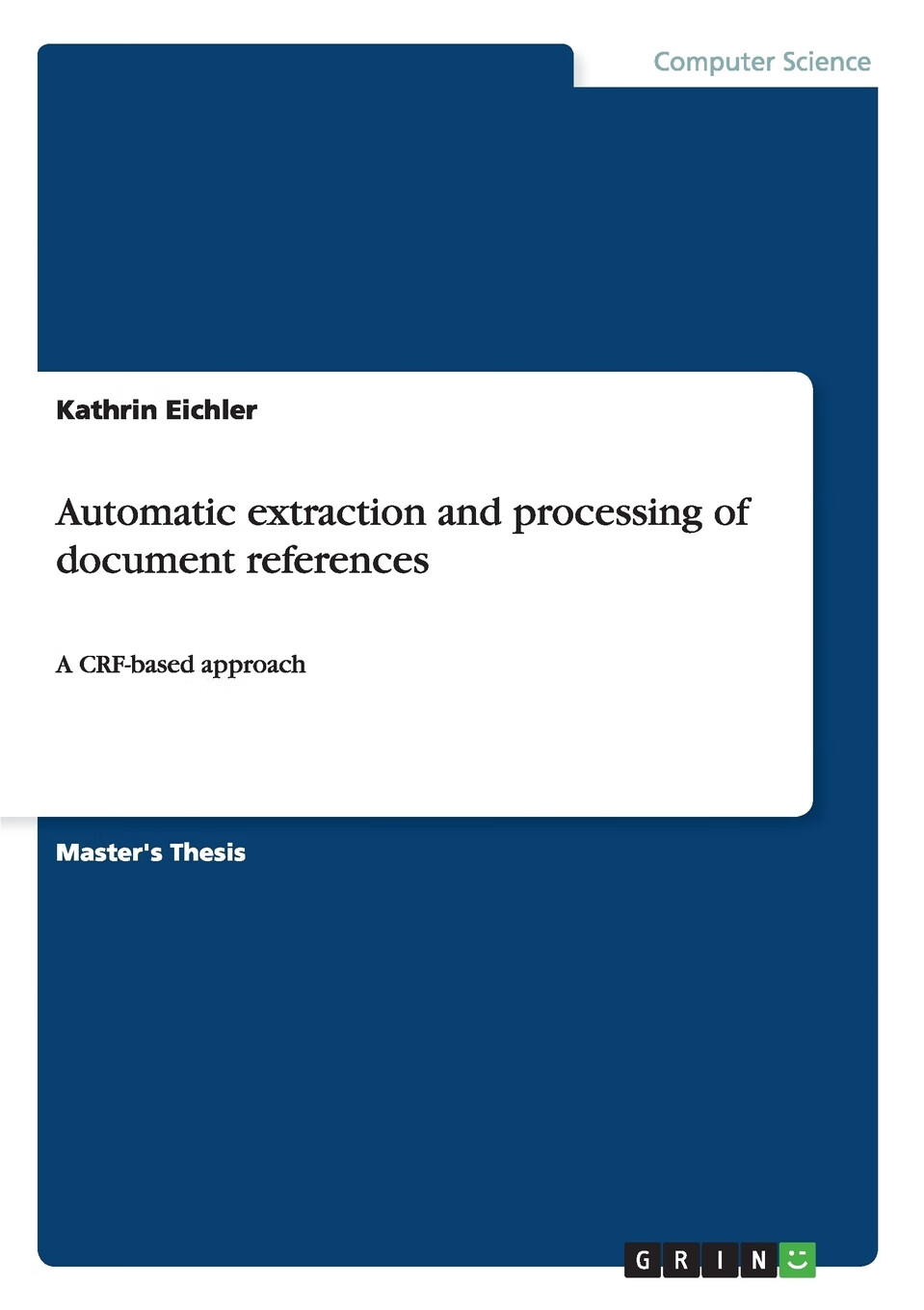 印刷】automatic extraction and processing of document references