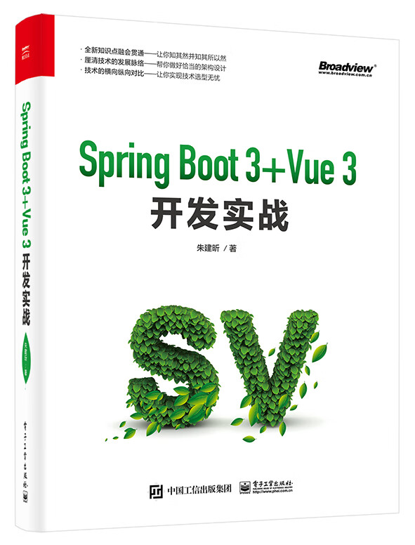 Spring Boot 3 +Vue 3开发实战详情图