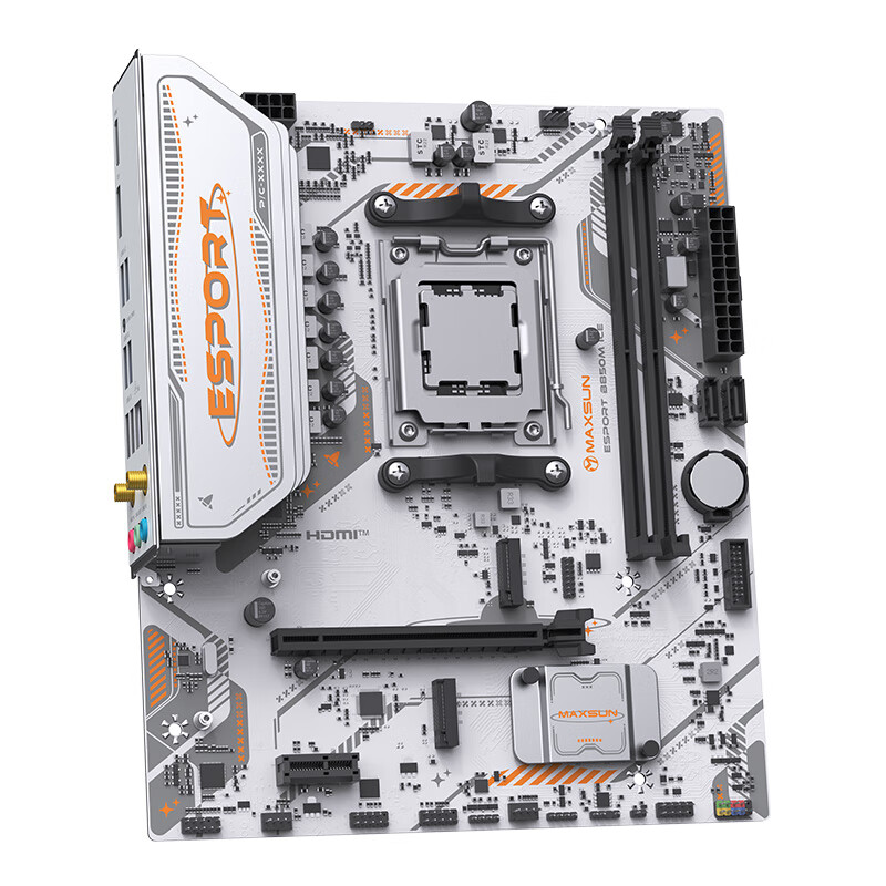 铭瑄 MS-eSport B850M WIFI ICE DDR5 图 5
