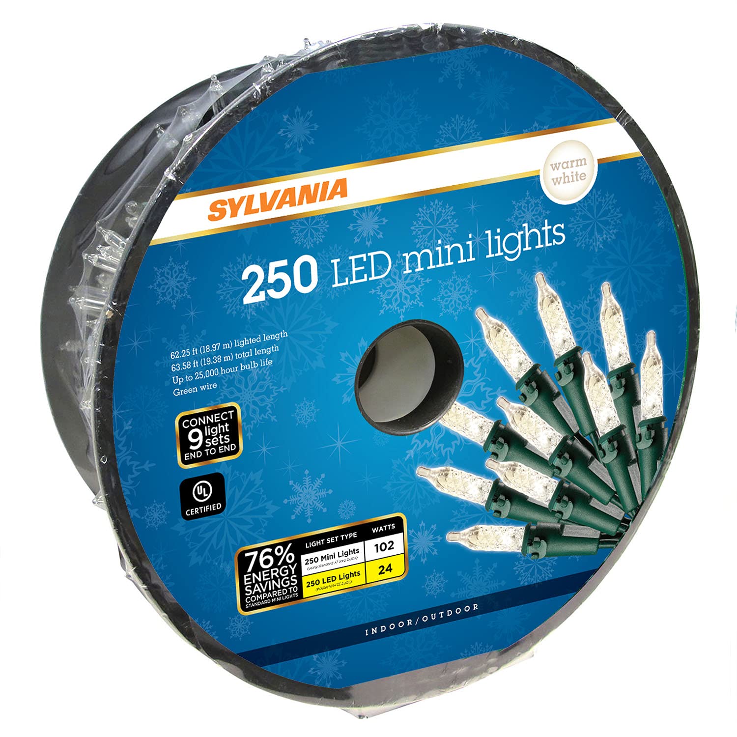 SYLVANIA LED 迷你圣誕燈 暖白色