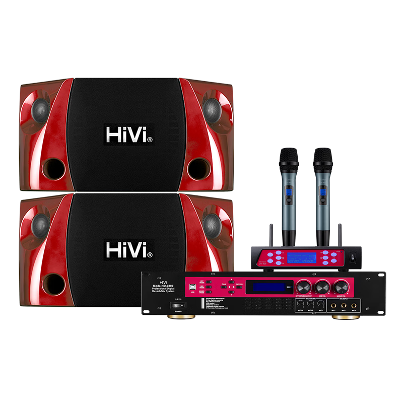 ������HiVi��K10+HD9300+UH820 ��ͥӰԺktv��װ �������칦����� ���ÿ���ok������������ ��ͥK���豸 4971.65Ԫ(������)