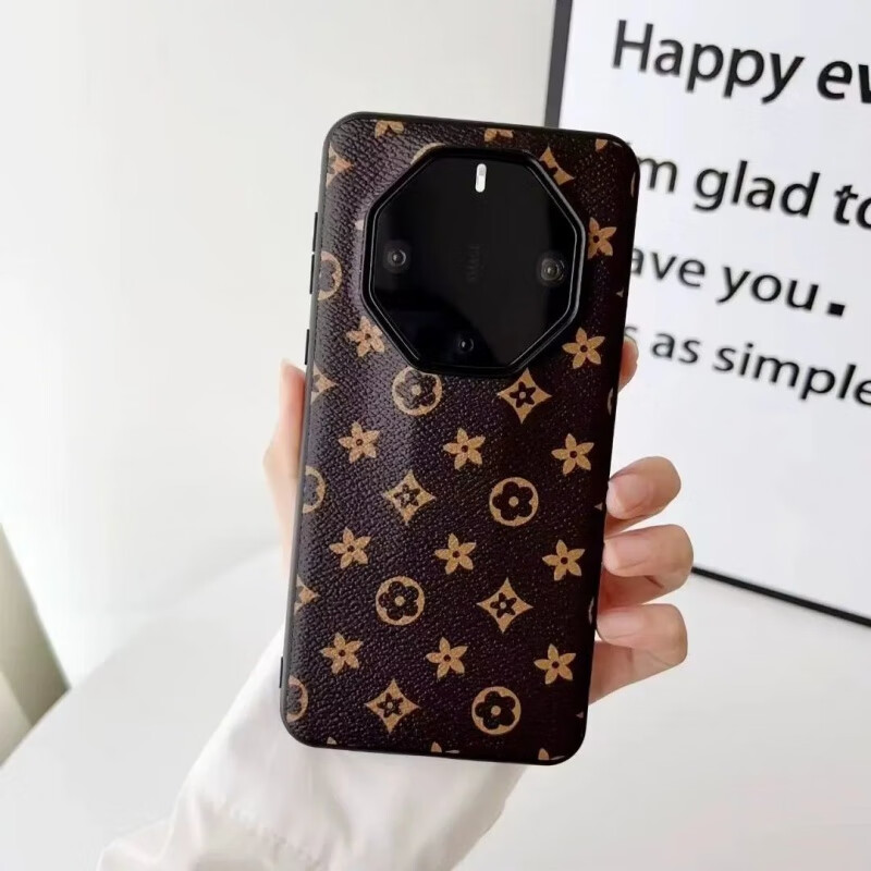 爵达华为mate70pro手机壳小花全包华为mate70RS保时捷 【小花棕色】 华为Mate 70RS