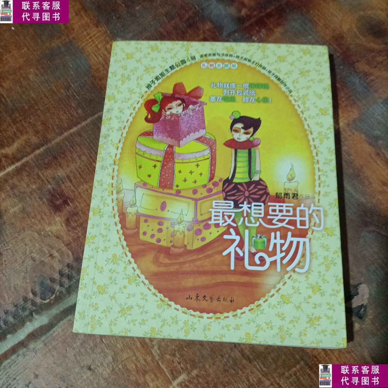 【二手9成新】最想要的礼物:辫子姐姐主题公园4号. /郁雨君 山东