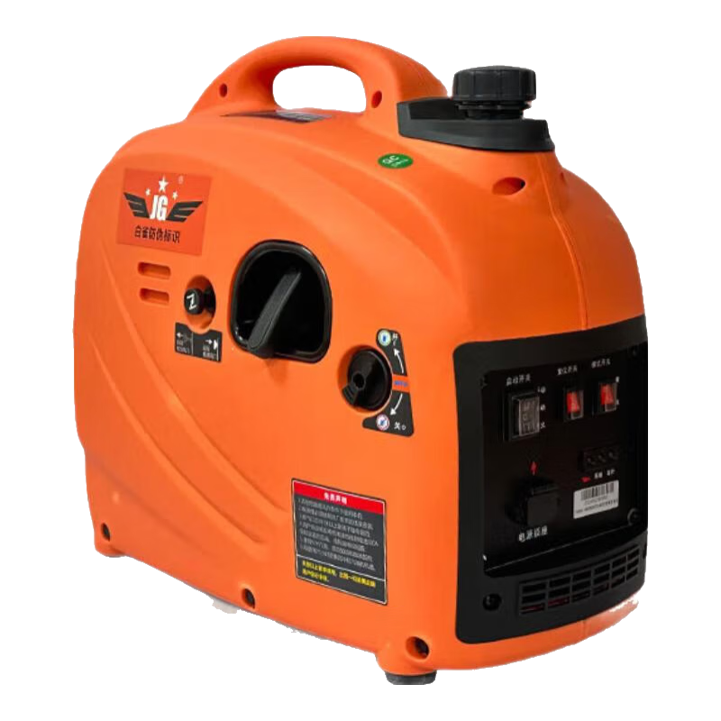 白雀增程器發(fā)電機(jī)48V60V72V伏電動兩輪三輪車四輪代步車?yán)m(xù)航電瓶充電 橙色 電機(jī)功率1500W/48-72V通用款