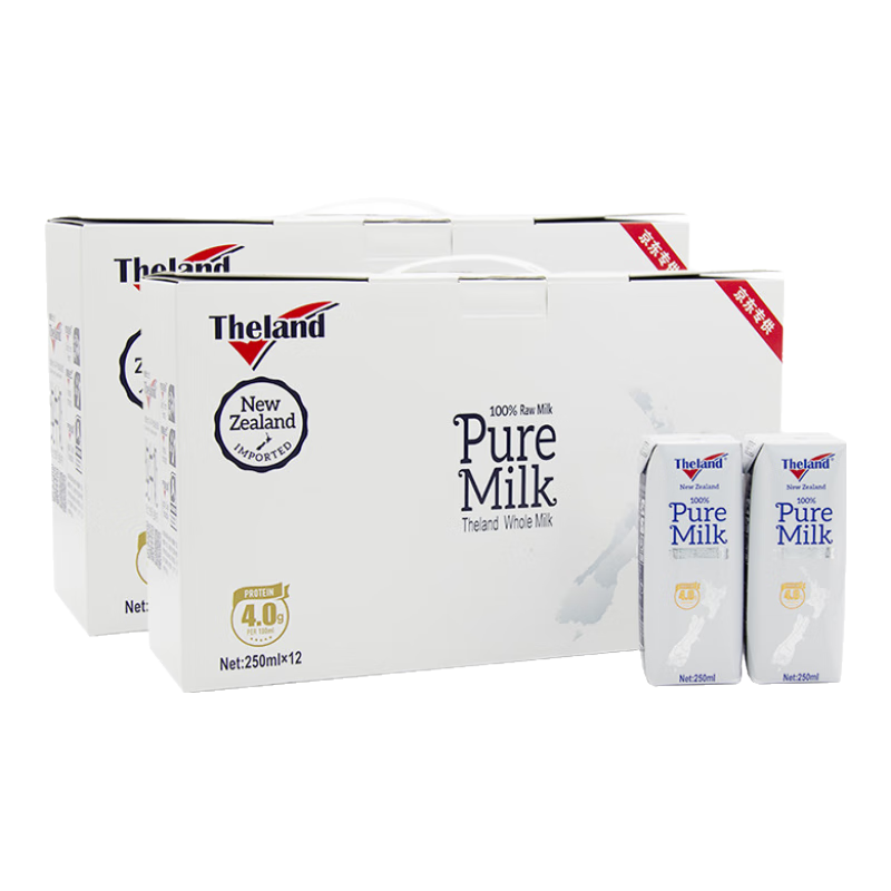 ���ڲ�����Ŧ������Theland������������4.0���ʵ��׸߸�ȫ֬��ţ�� 250ml ��� �������� 4.0ȫ֬*12��*2�᡾26��7�µ��ڡ� 250ml 94.04Ԫ