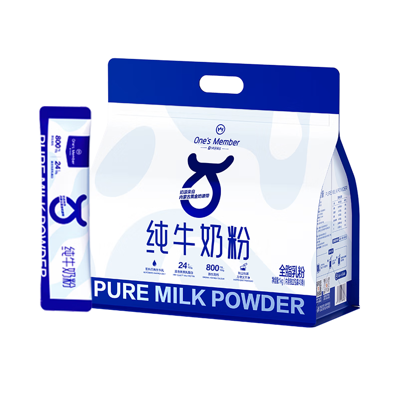 ڲڲ1ŻԱ One's Member ȫ֬ţ̷ 1kg (25g*40)164.6Ԫ4(41.15Ԫ/)