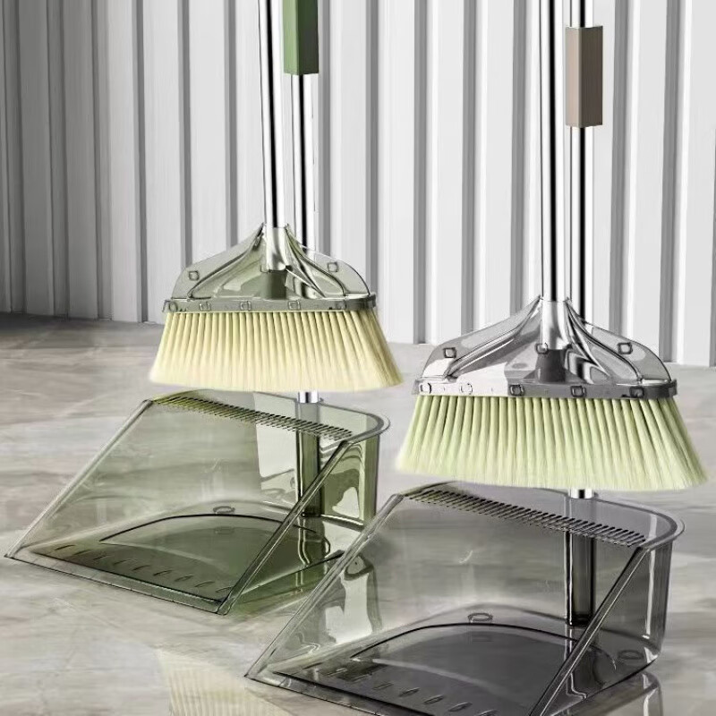 小红书同款家庭装扫帚 颜色随机发-扫把+簸箕