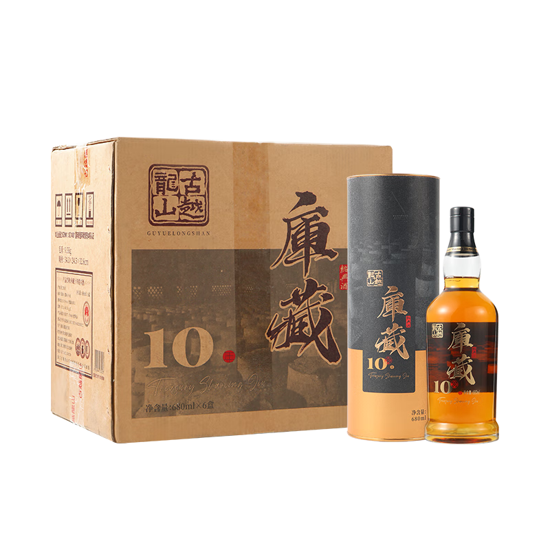 ��Խ��ɽ������ʮ�� ����� ���˻ƾ� 680ml*6ƿ ���� �޽���ɫ 603Ԫ