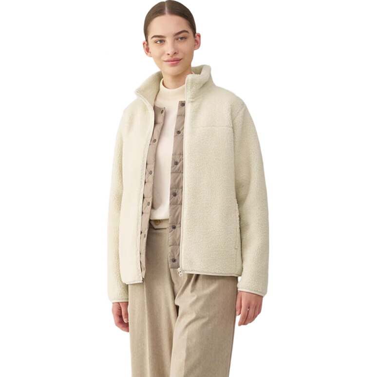 MUJIŮʽ ��ëץ�� �п� Ů���� ����ɫ L  180Ԫ