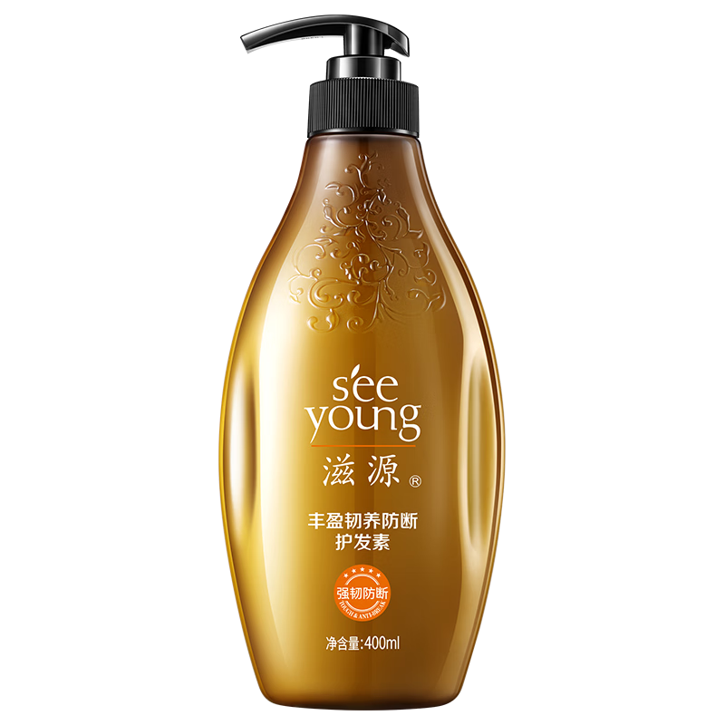 滋源生姜強根健發(fā)護發(fā)素側(cè)柏葉強韌修護清爽潤發(fā)乳男女士400ml