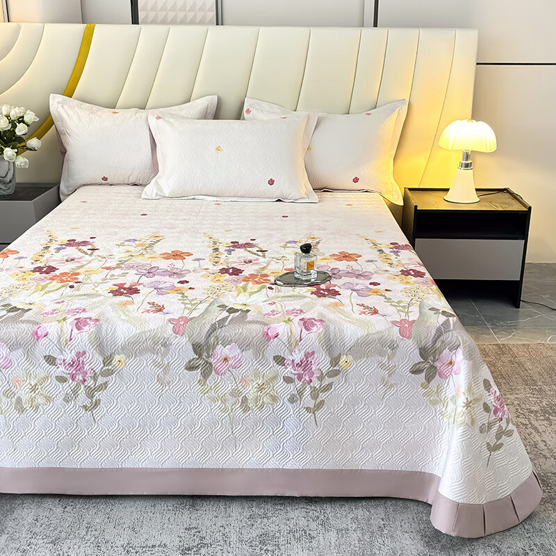 LEELAND�����ҷ� ����ȫ������ӡ���������������״��޼Ӻ�笷���� ������ 245*250cm���� ����һ��