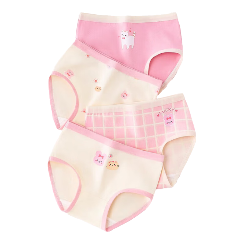 ������Ůͯ�ڿ�2025�¿�A���������ǿ�Ů����ͯ�̿��д�ͯŮ����4��װ A085-10A���� �½�������- 4�� 140 -2XL�롾����55-65�