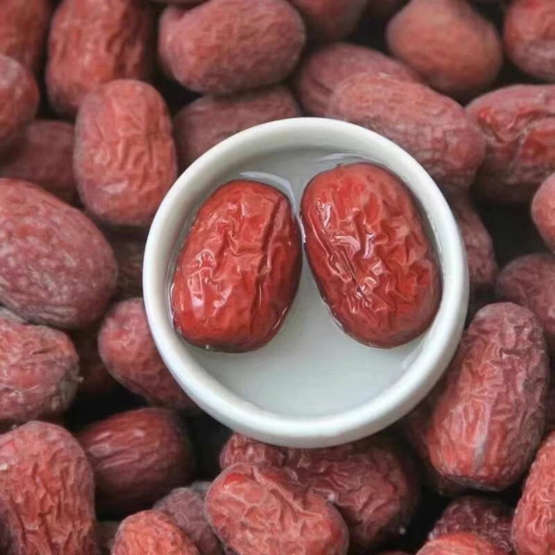 枣红栆杞新疆若羌灰枣红枣2025新货红枣原粒休闲零食干果泡水煮粥补气血  原生态特级灰枣2斤【新疆直发】