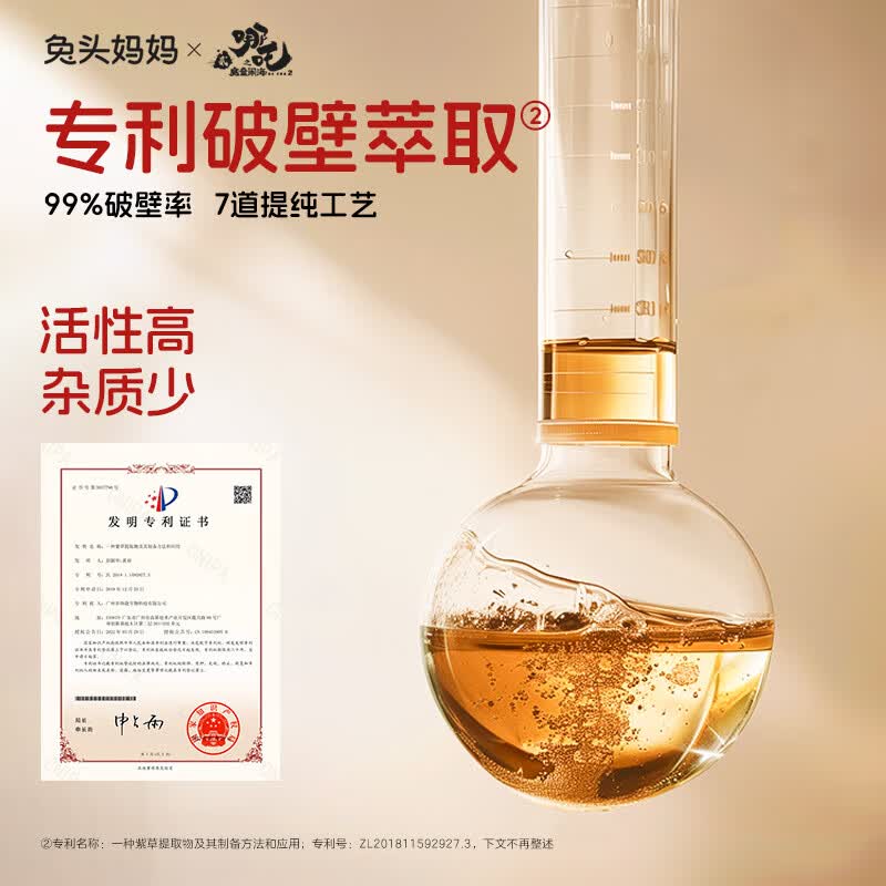 兔头妈妈紫草膏 儿童婴儿蚊虫叮咬消肿消包膏 【2件特惠】紫草膏6.5g*2