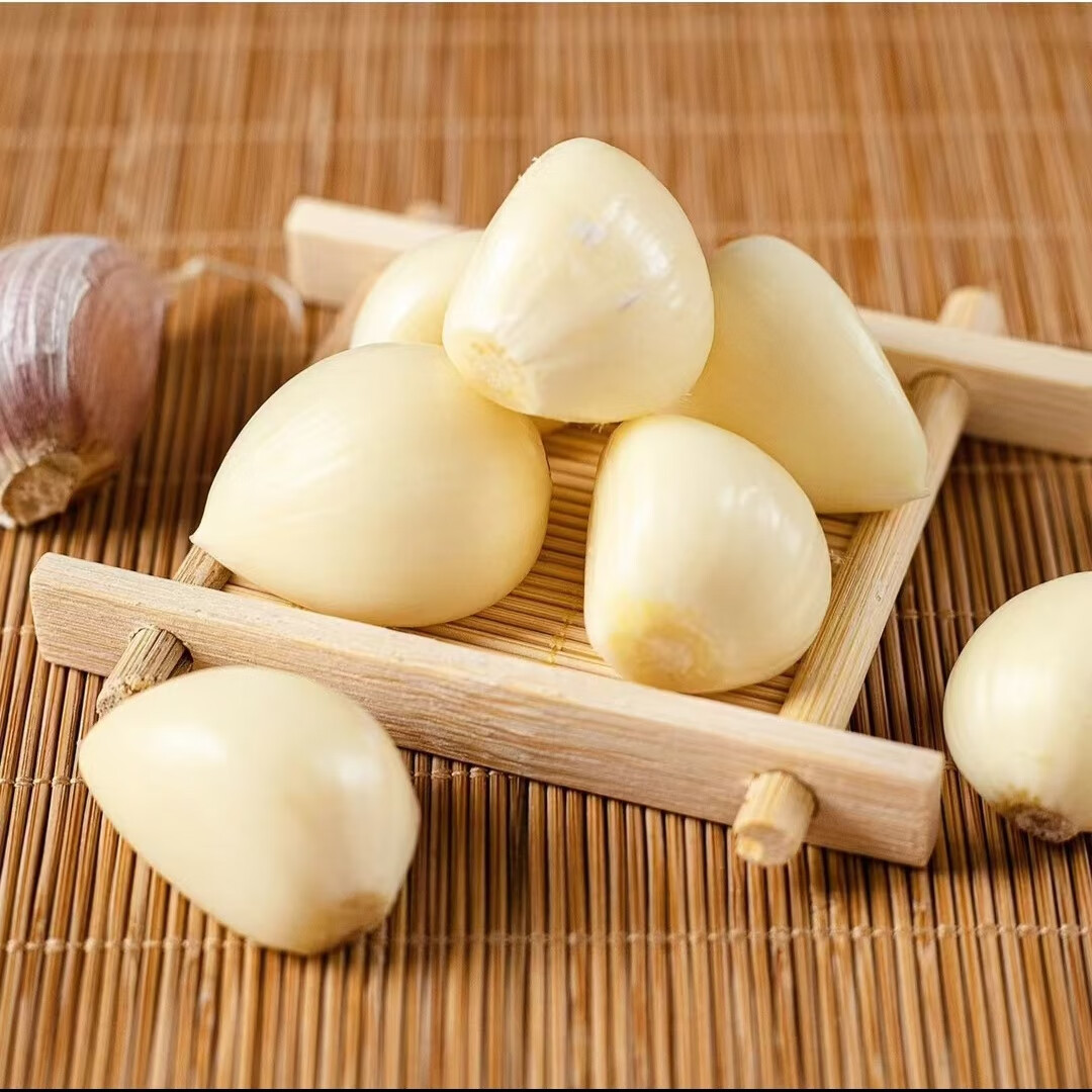 苍山四六瓣大蒜蒜瓣3/5斤老品种新干蒜散瓣 3斤大蒜瓣【炒菜用】