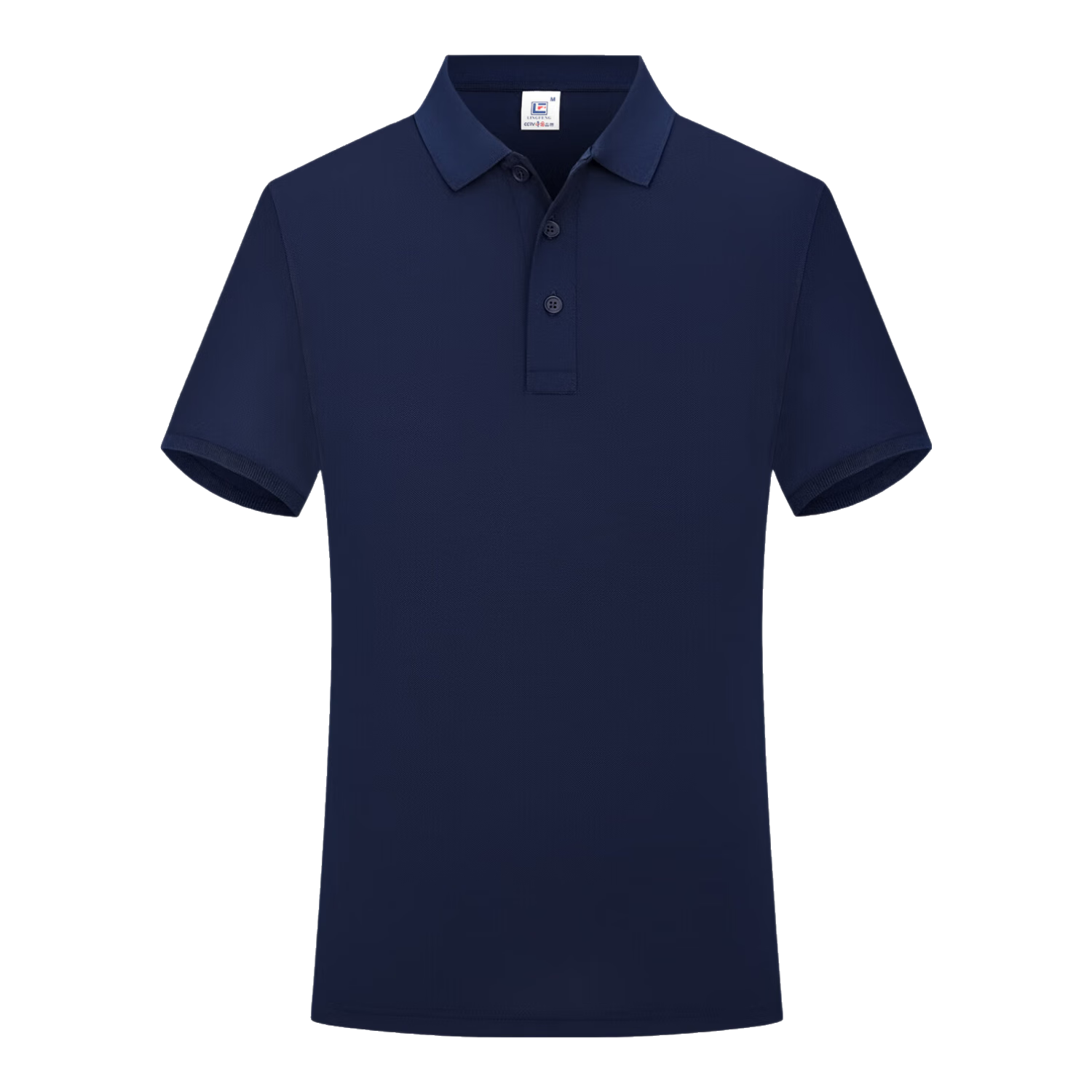 北集冰絲polo衫工作服定制餐飲企業(yè)廣告衫夏速干短袖 HT-601-藏青 XL
