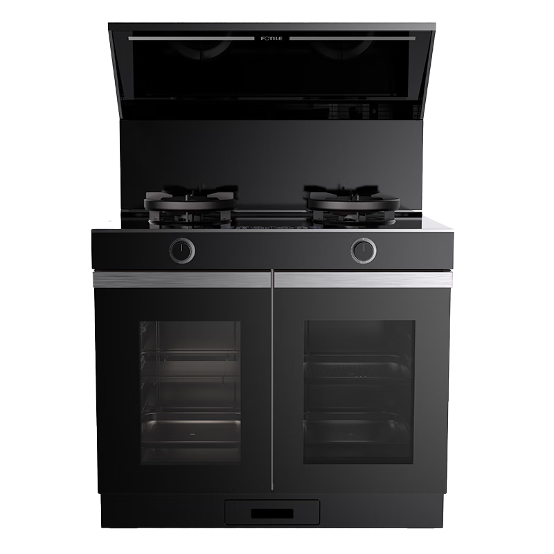 方太（FOTILE）蒸烤集成灶一體式油煙機(jī)燃?xì)庠顕已a貼蒸烤箱24風(fēng)量直流變頻煙灶聯(lián)動蒸烤一體機(jī)93L分腔V10.i 蒸烤獨立 液化氣 右排煙