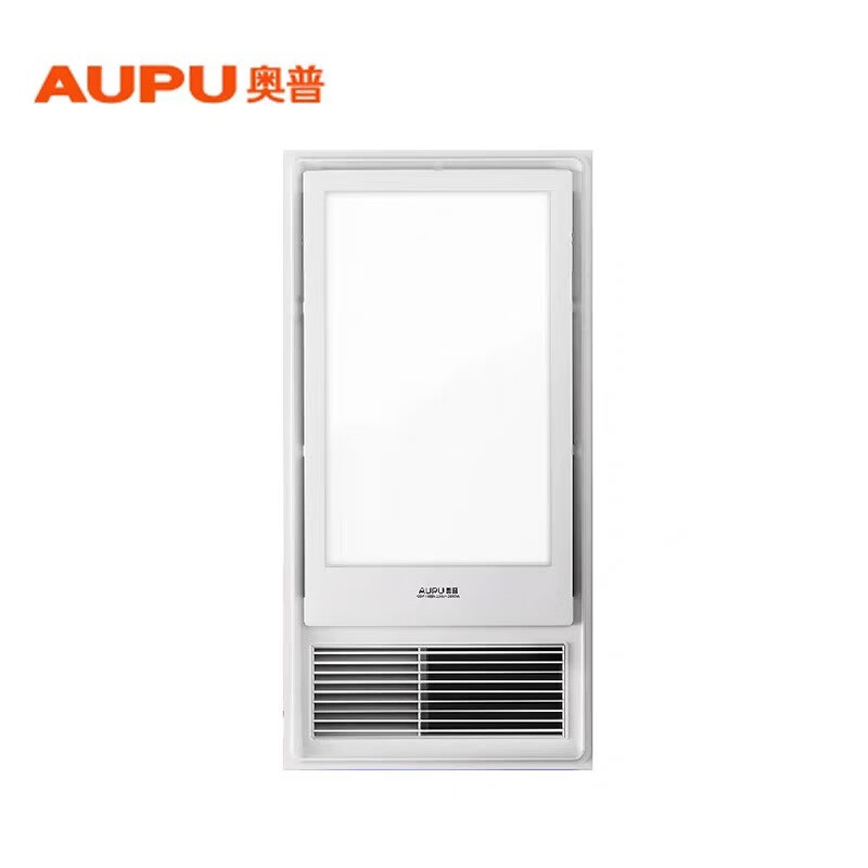奥普AUPU浴霸QDP1026A爆款风暖换气吹风照明灯集成吊顶吸顶嵌入式 QDP1026A机械开关版