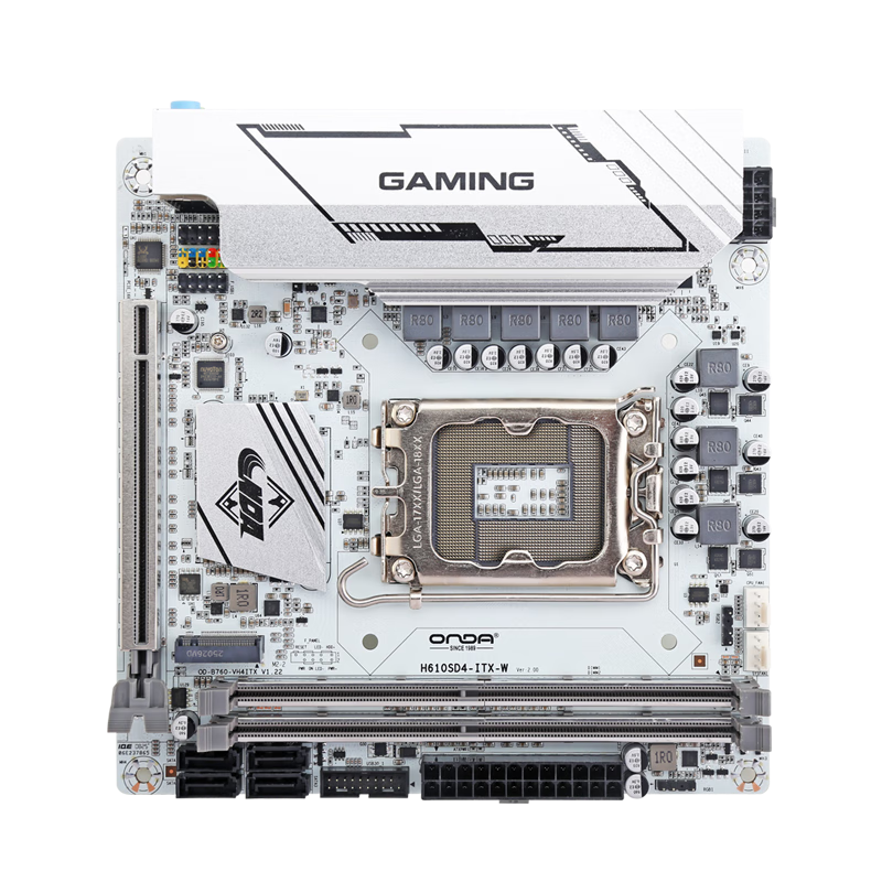ONDA H610SD4-ITX-W H610 LGA1700 389.0Ԫ����389Ԫ/����