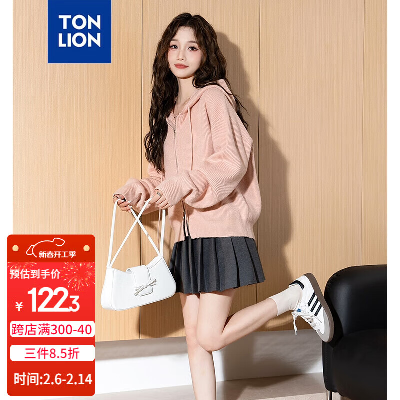 ��ʨ��TonLion��2024Ů��ñ��ɫ��������ë���� ��ɴ�� L 