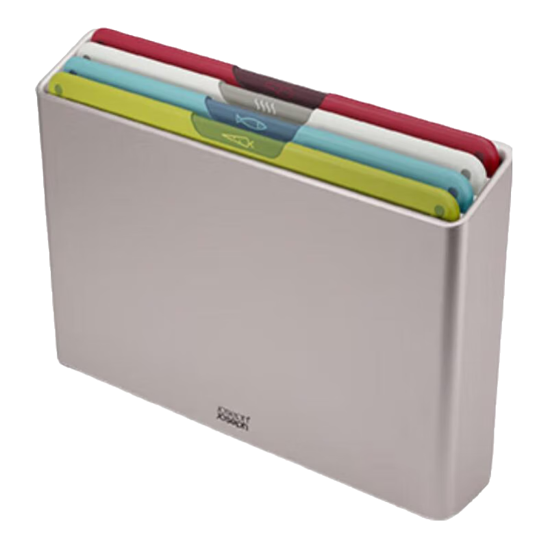 JOSEPH JOSEPH[送禮優(yōu)選]生食分類菜板家用切菜板搟面板雙面菜板套裝4件套 大號(24*34cm) 60219