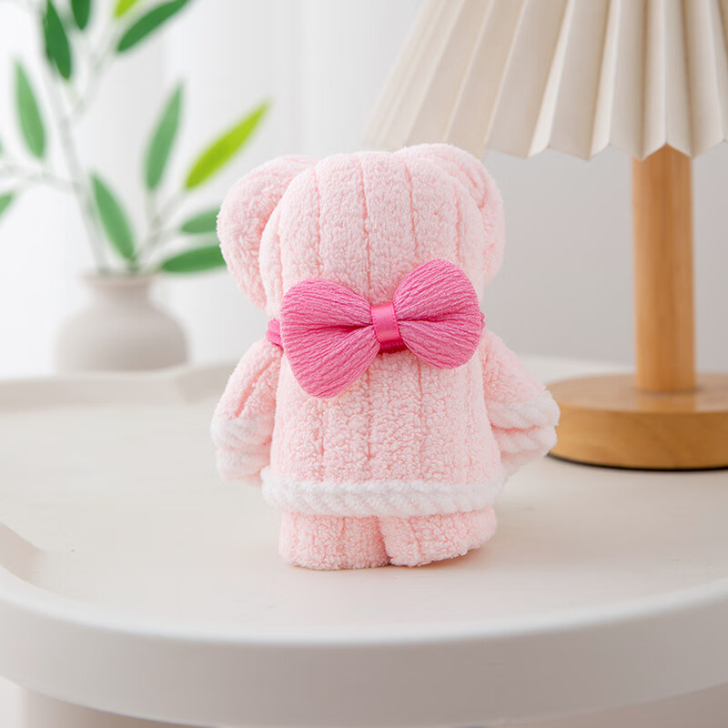 城邑小熊毛巾珊瑚绒伴手礼毛巾熊婚庆回礼节日活动开业伴娘礼物批发