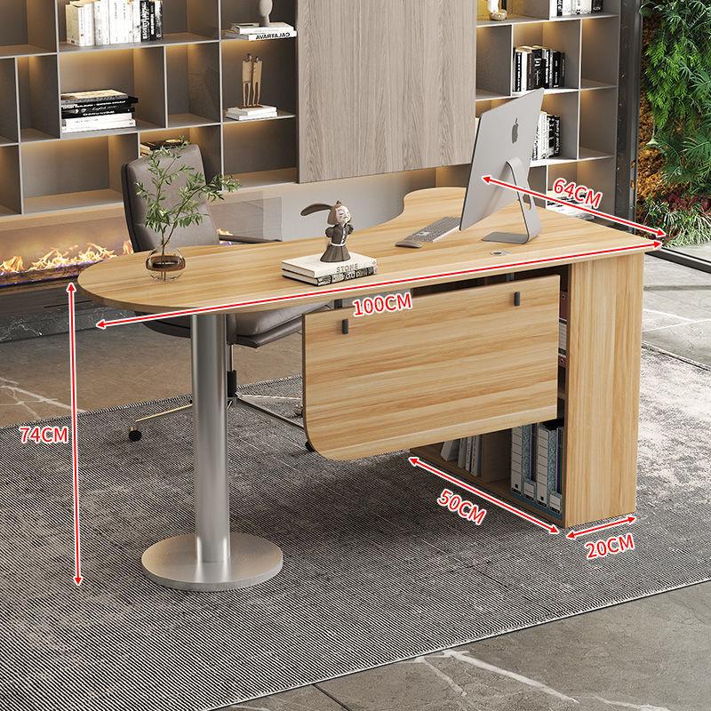 tmjd miss环形老板桌老板桌简约现代经理桌弧形电脑桌半圆形轻奢办公