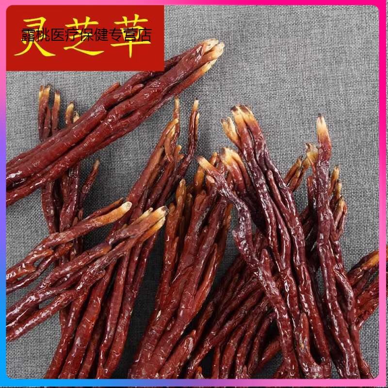 内廷上用中药材:长白山特产:野生整枝灵芝草500g克:又名鹿角灵芝:林芝